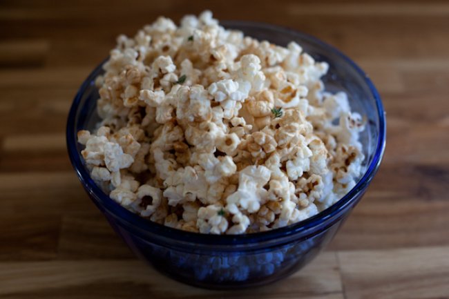 KETTLE CORN WITH THYME