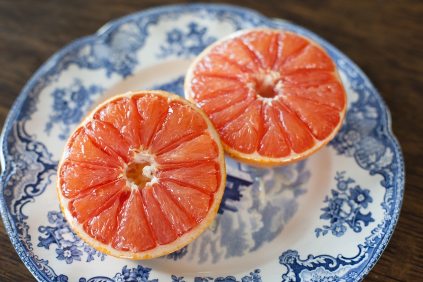 Roasted Grapefruit with Honey and Cinnamon Recipe