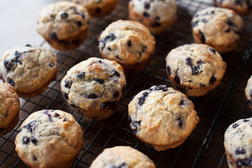 Brown Butter Blueberry Muffins Recipe