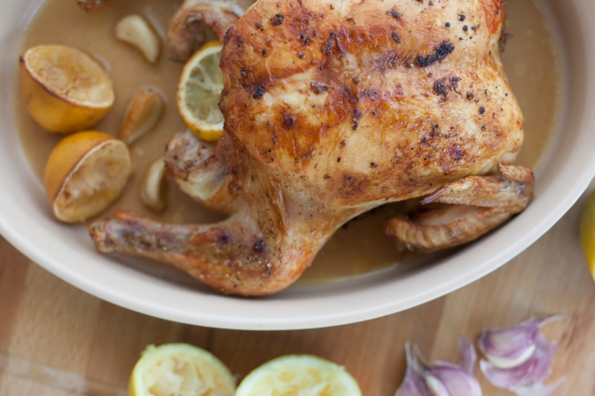 Roasted Chicken with Lemon, Garlic and Herbs Recipe