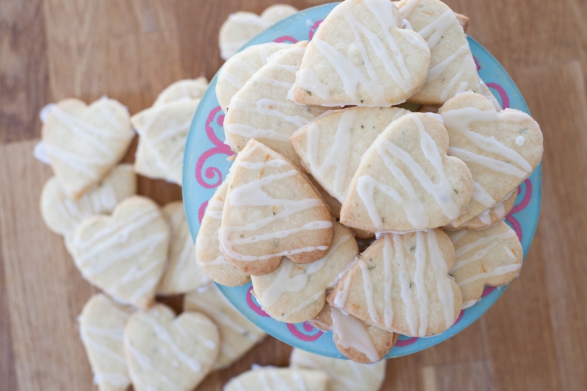 MEYER LEMON ROSEMARY SHORTBREAD COOKIES