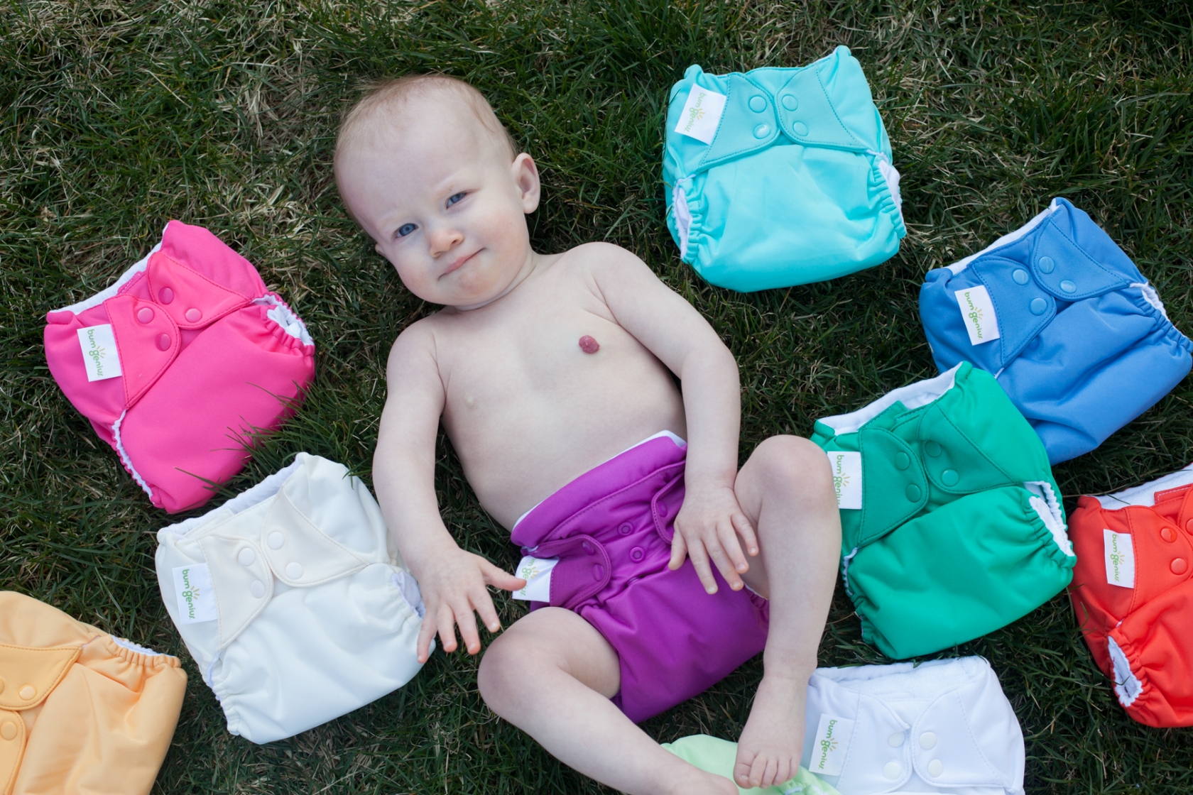 ALL ABOUT CLOTH DIAPERING / BUM GENIUS 4.0 WITH SNAPS - WITH LOVE