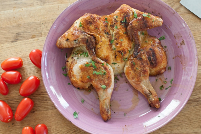 Grilled Chicken Under Brick Recipe
