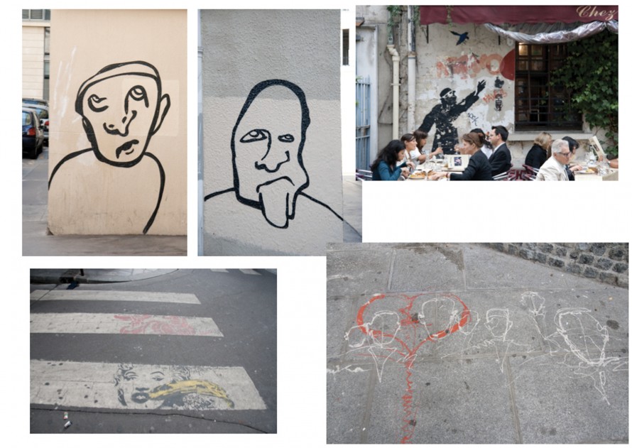 Graffiti in Paris Photos