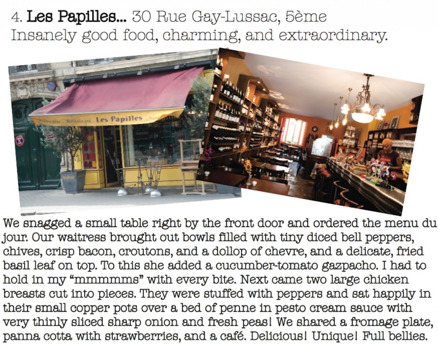 Les Papilles Restaurant Paris