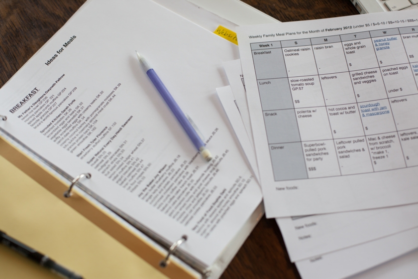 Menu Planning Grocery Shopping Tips On a Budget