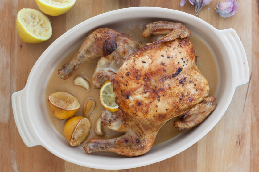 Roasted Chicken with Lemon, Garlic and Herbs Recipe