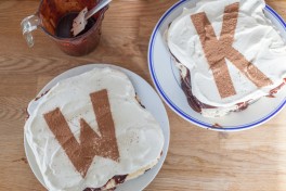 Espresso and Vanilla Ice Cream Cakes with Fudge and Oreo Crust Recipe