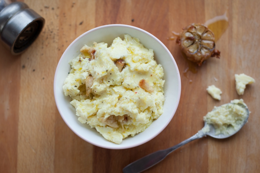 Roasted Garlic Mashed Potatoes Recipe