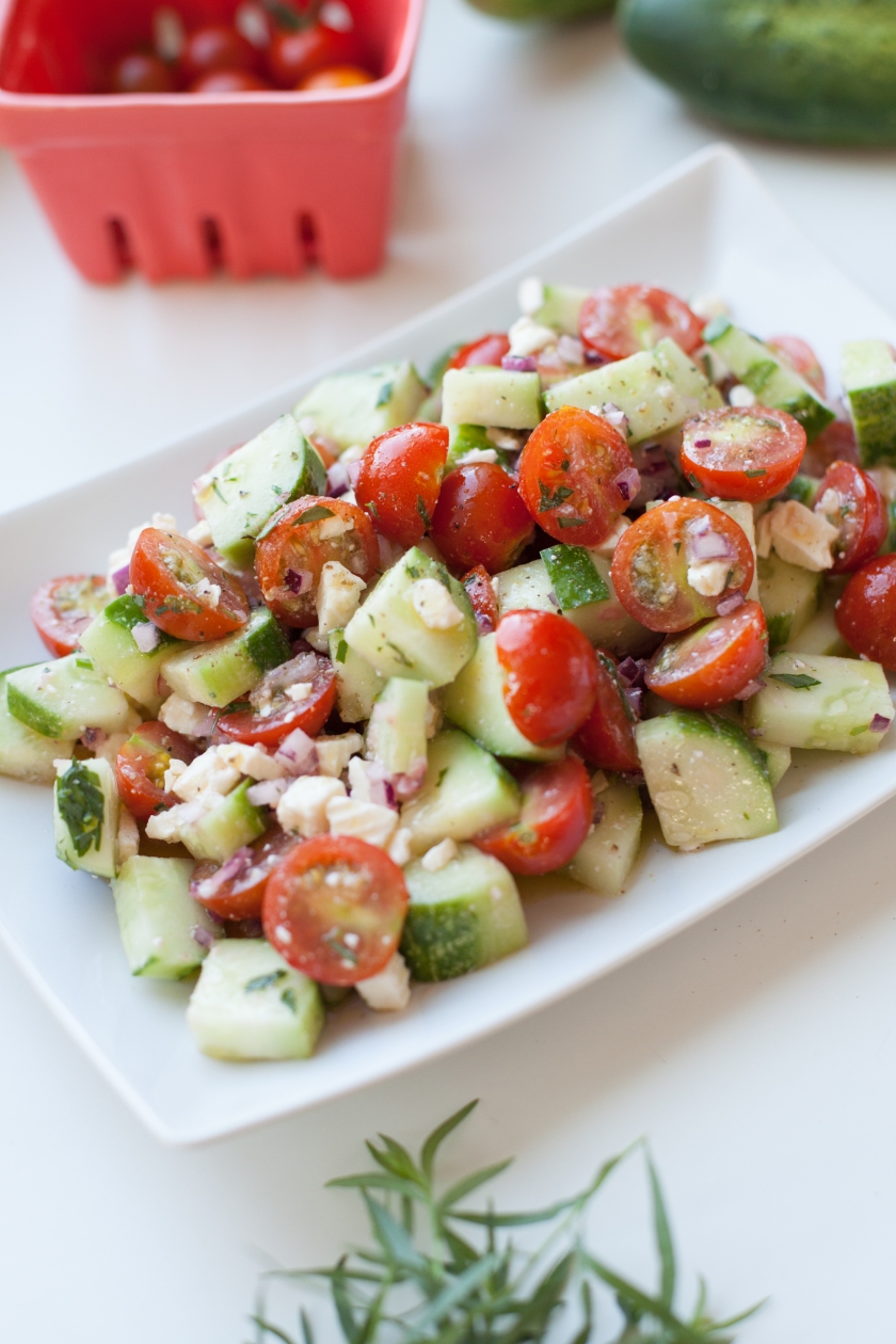 PANZANELLA WITH PANCETTA, HARD BOILED EGGS, CHERRY TOMATOES AND FRIED SAGE