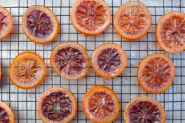 Candied Blood Oranges