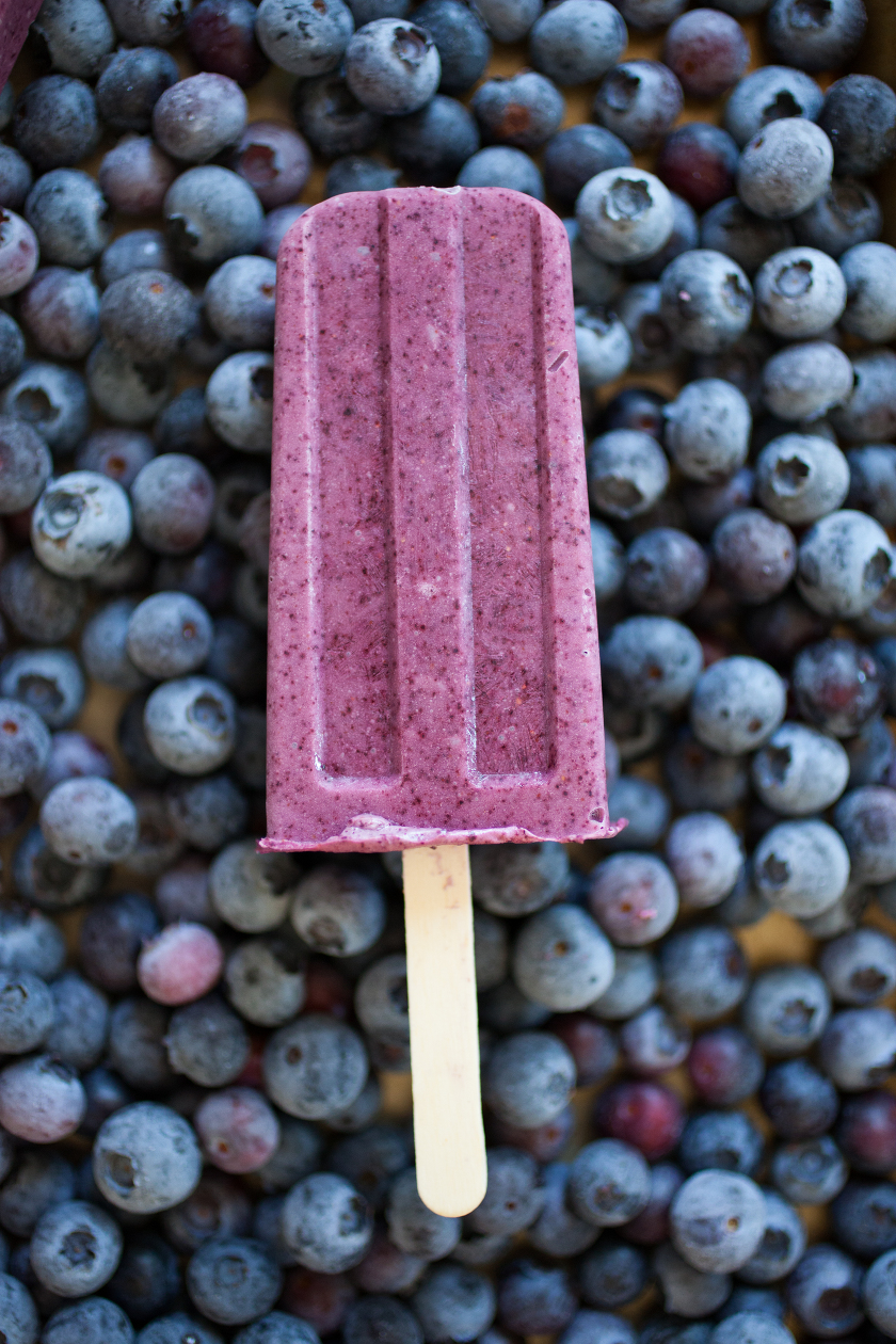 BLUEBERRY COCONUT CREAMSICLES