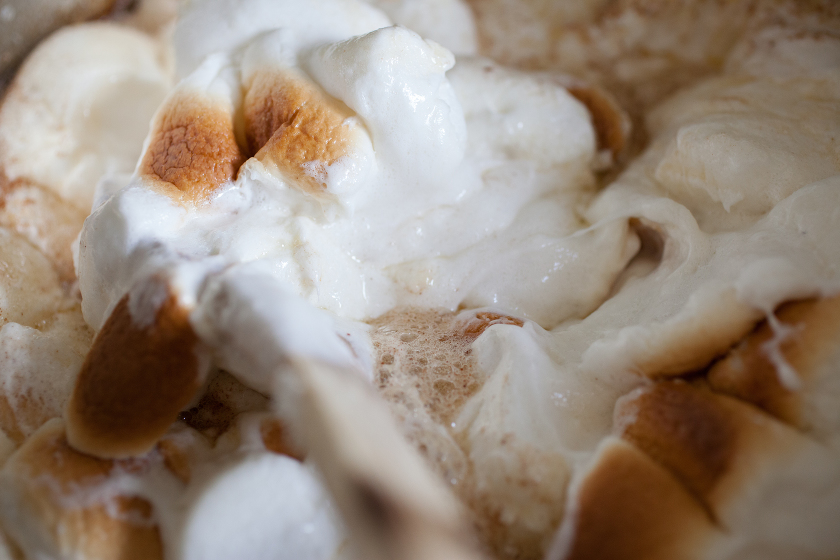 BROWN BUTTER ROASTED MARSHMALLOW SALTED RICE CRISPY TREATS