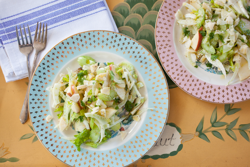 FENNEL , APPLE, and CELERY SALAD
