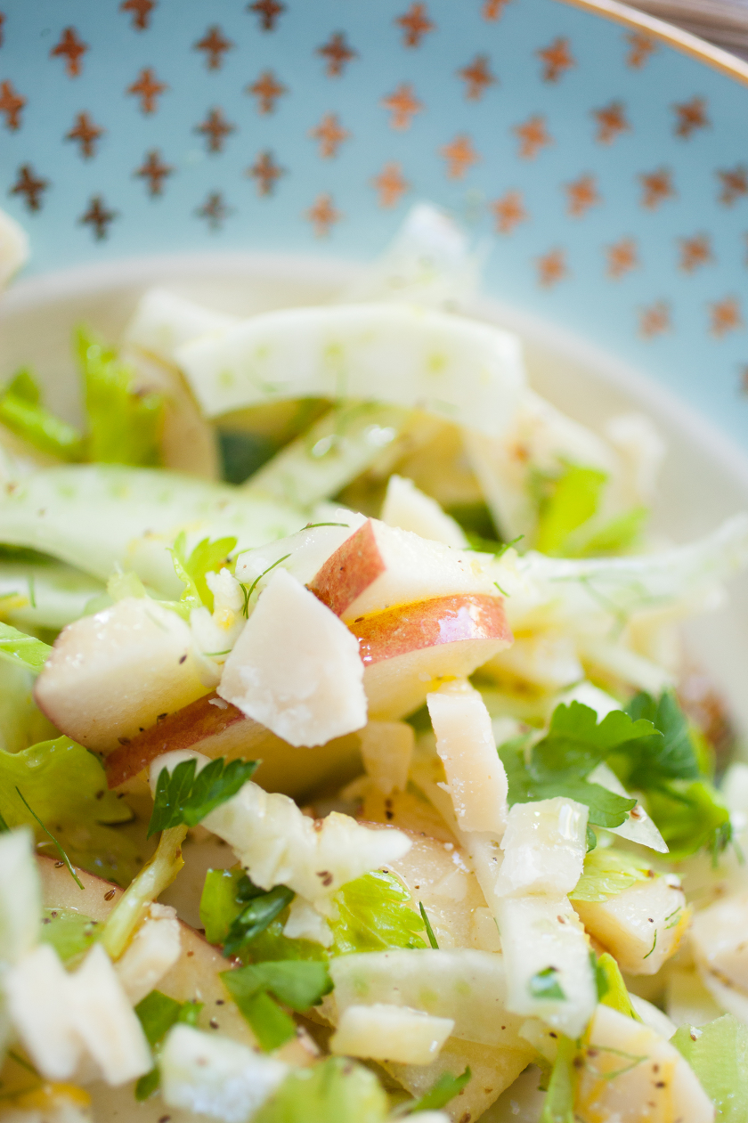FENNEL , APPLE, and CELERY SALAD