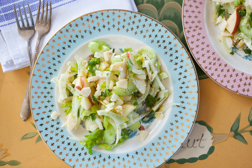 FENNEL , APPLE, and CELERY SALAD
