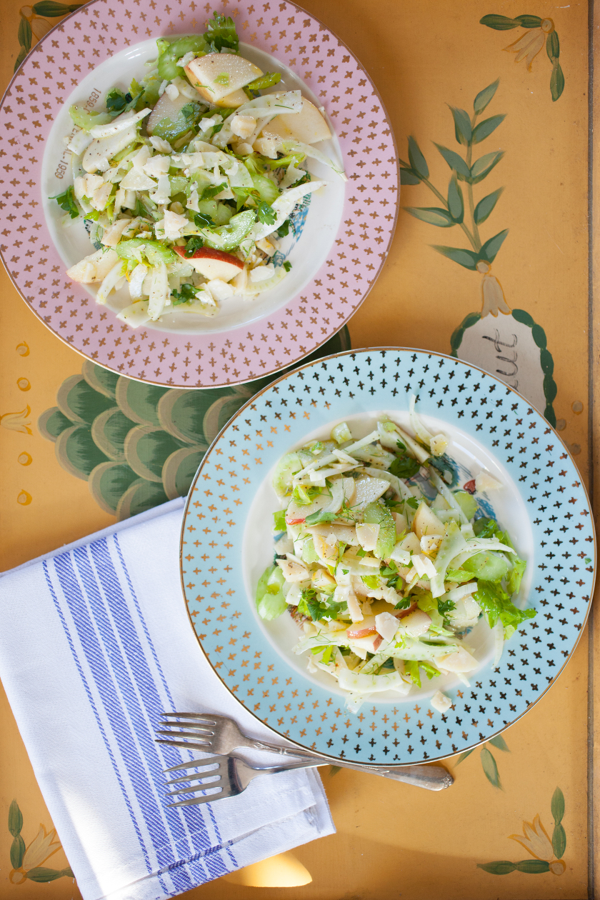 FENNEL , APPLE, and CELERY SALAD