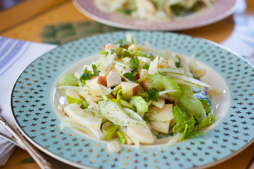 FENNEL , APPLE, and CELERY SALAD