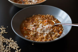 SAUSAGE BARLEY SOUP