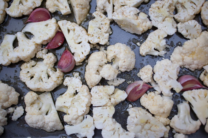 ROASTED CAULIFLOWER - FIVE RECIPES